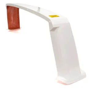 FIVESTAR 2019 Truck Greenhouse Rear Composite White 21001-51511-W