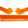FIVESTAR Modified Aero Valance 3pc. Fluorescent Orange 3022-417-FO