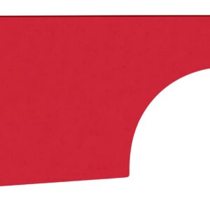 FIVESTAR Quarter Panel Dirt Right Side Red 32001-27351-RR