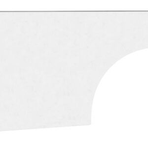 FIVESTAR Quarter Panel Dirt Right Side White 32001-27351-WR