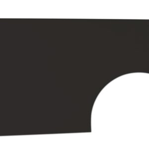 FIVESTAR Qtr Panel High Impact Plastic Black Right 34001-27351-BR