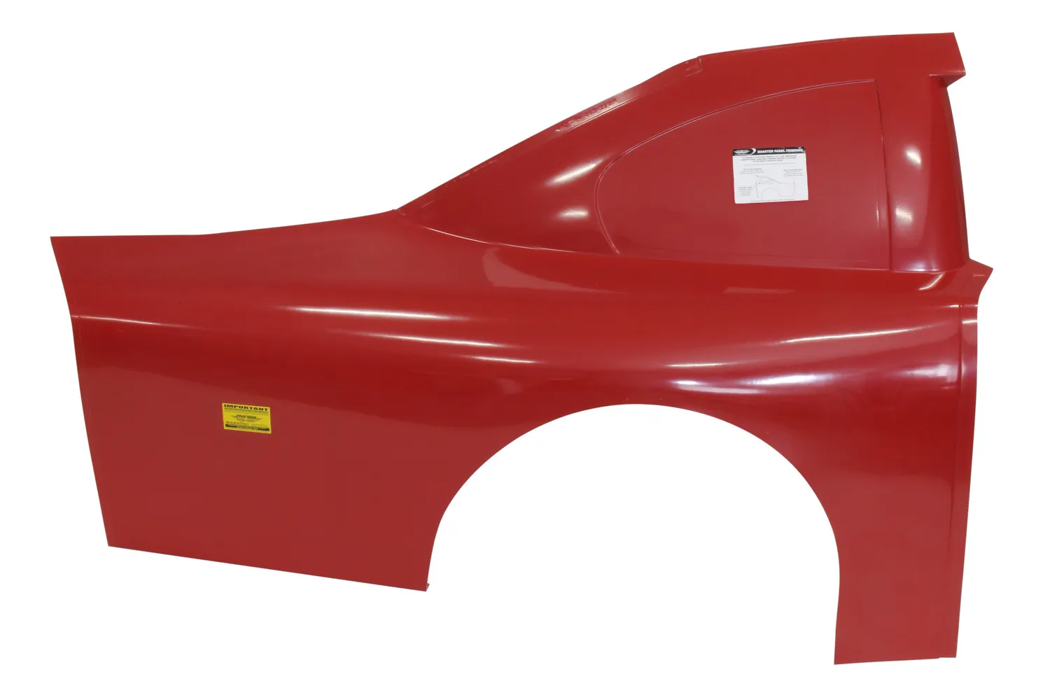 FIVESTAR ABC Trad Roof Qtr Panel Ultraglass Red Right 463-270-RR