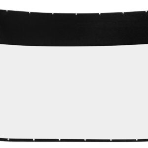 FIVESTAR Windshield Precut and Drilled w/Blk Border 564-6325-3B