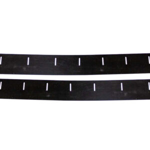 FIVESTAR 88 Monte Wear Strips Lower Nose Black 1 Pair 600-400-B