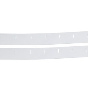 FIVESTAR 88 Monte Wear Strips Lower Nose White 1 Pair 600-400-W