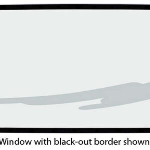 FIVESTAR 88 Monte Rear Window Flat .093 Uncoated 600-6101