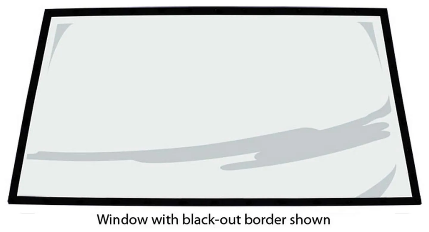 FIVESTAR 88 Monte Rear Window Flat .093 Uncoated 600-6101