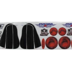 FIVESTAR 00 M/C Tailight Decals 630-450-ID