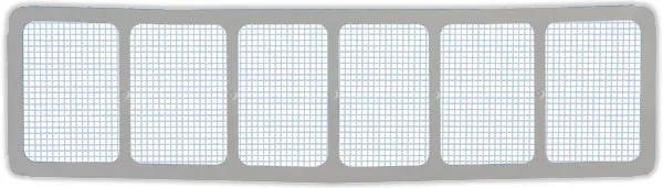 FIVESTAR Lower Nose Screen 1/4in Mesh 660-4112