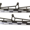 FIVESTAR ABC Spoiler 60in x 6.5in 70 Deg Repl Brackets Blk 661-6737-1B