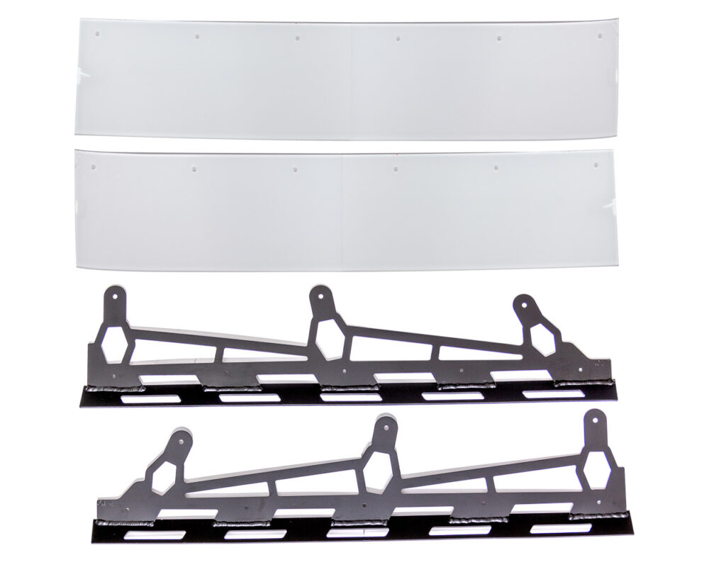FIVESTAR ABC Spoiler 6.5in x 60in 70 Degree Black 661-6737-B