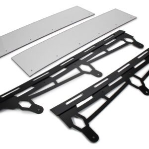 FIVESTAR ABC Spoiler 6.5in x 60in 90 Degree Black 661-6739-B