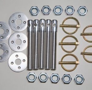 FIVESTAR Hood Pin Kit 1/2in Alum 803