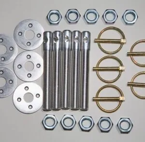 FIVESTAR Hood Pin Kit 1/2in Alum 803