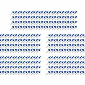 FIVESTAR Lrg Hd Rivet Chevron Multi-Grip 500pk 814CB-500L