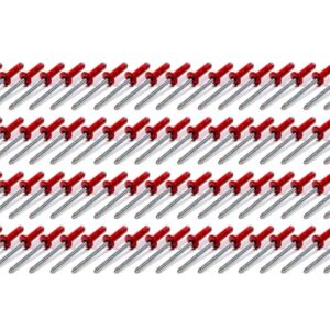 FIVESTAR Sml Hd Rivet Red Multi-Grip 100pk 814R-100S