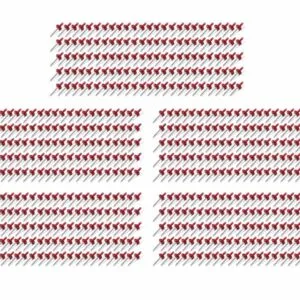 FIVESTAR Lrg Hd Rivet Red Multi-Grip 500pk 814R-500L