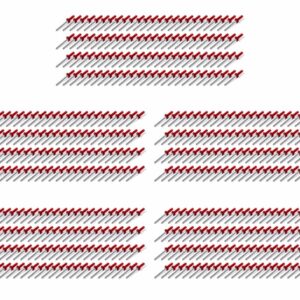 FIVESTAR Sml Hd Rivet Red Multi-Grip 500pk 814R-500S