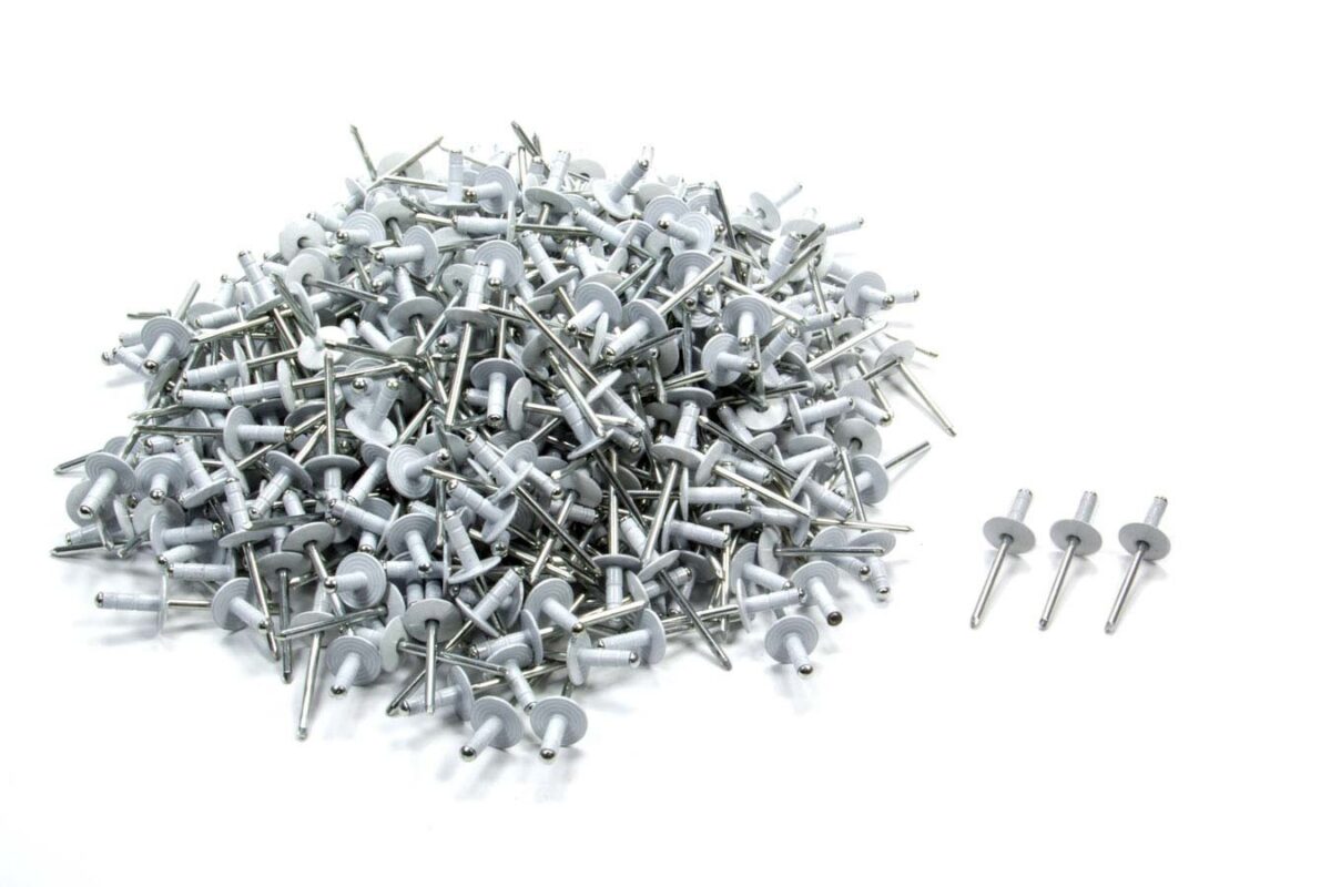 Lwf Rivet FIVESTAR Lrg Hd Rivet White Multi -grip 500pk 814W-500L