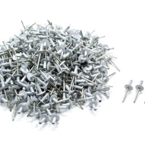 FIVESTAR Lrg Hd Rivet White Multi -grip 500pk 814W-500L