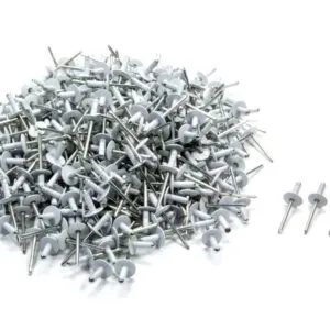 FIVESTAR Lrg Hd Rivet White Multi -grip 500pk 814W-500L
