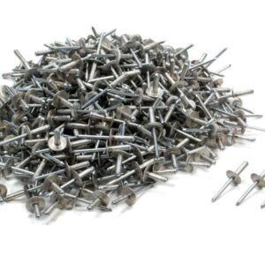 FIVESTAR Large Head Rivet Silver 500pc 3/16in 816-500L