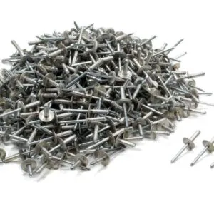 FIVESTAR Large Head Rivet Silver 500pc 3/16in 816-500L