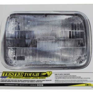 FIVESTAR Univer. Headlight Decal 8in x  5.4in H01-411S