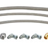 FLAMING RIVER Stainless Braided Hose Kit FR1610