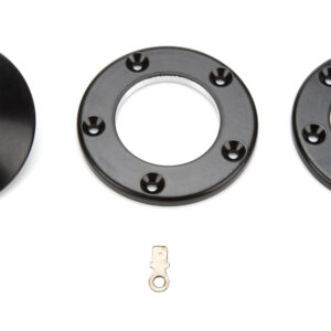 FLAMING RIVER Horn Button 5/6 Bolt Black FR20119HNBK