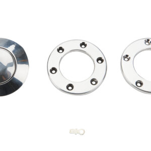 FLAMING RIVER Horn Button 5/6 Bolt Polished FR20119HNPL