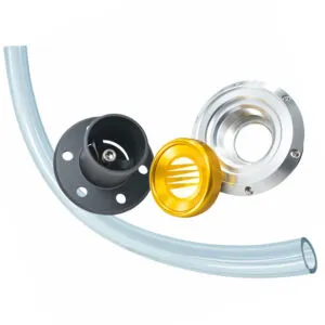 FUELAB FUEL SYSTEMS Remote Fuel Fill With Cap 63712
