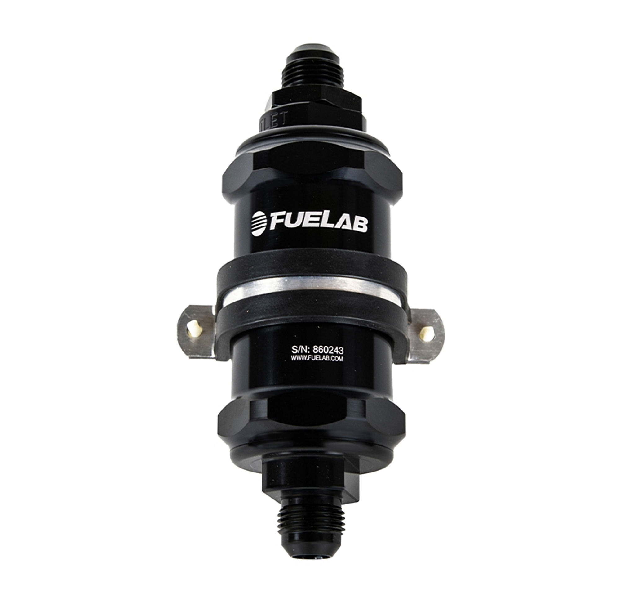 Fuelab In-Tank Fuel Sock Kit 100 Micron Stainless w/-10AN Adaptor Fitting for 4X4xx Series Pumps main image 0