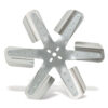 FLEX-A-LITE Belt Driven Flex Fan17in - Silver 101567