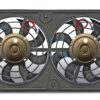 FLEX-A-LITE Dual 12-1/8in Lo Profile pusher Fan w/o Controls 104468