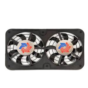 FLEX-A-LITE Dual 12in Lo ProfilePull er Fans w/Controls 116551