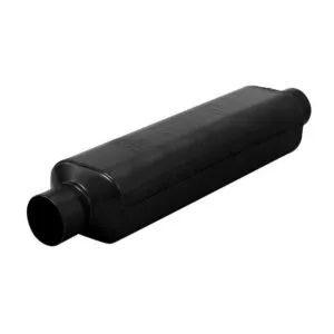 FLOWMASTER Hushpower II Muffler - 2.50 In/Out 18L 409S 12518409