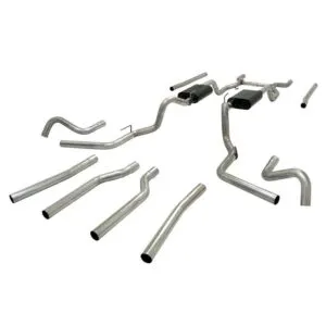 FLOWMASTER Crossmember Back Exhaust Kit 67-72 GM P/U C10 17654
