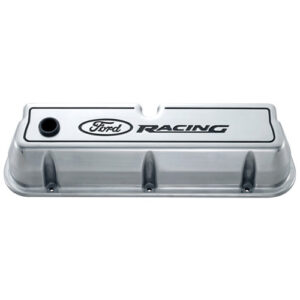 FORD Die Cast Alm Valve Cover Set  w/Ford Racing Logo 302-001