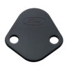 FORD Fuel Pump Block-Off Plate Black w/Ford Logo 302-291