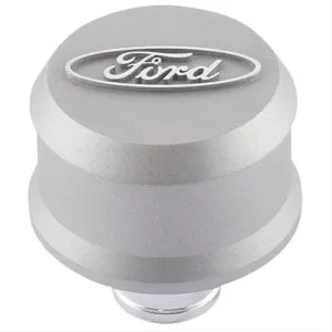FORD Valve Cover Breather w/ Slant Edge - Alm Gray 302-437