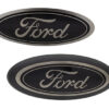 FORD F150 Black  Oval Kit w/o Camera 2018-2023 M-1447-F15B