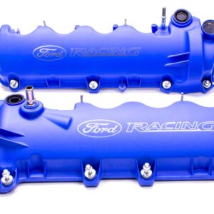 FORD 4.6L 3-Valve V/C Blue Powder Coated w/Logo M-6582-FR3VBL