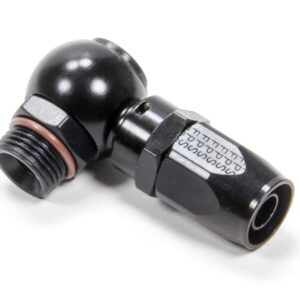 FRAGOLA #8 Banjo Hose Fitting Straight - Black 100008