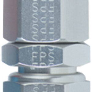 FRAGOLA #12 Straight Power Flow Hose End - Clear 100112-CL