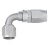 FRAGOLA #4 x 90 Power Flow Hose End - Clear 109004-CL
