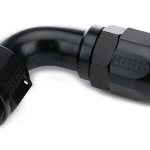 FRAGOLA #16 x 90 Power Flow Hose End Black 109016-BL