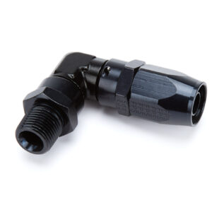 FRAGOLA 8an 90-Deg Hose End to 3/8 MPT Fittng 199008-BL