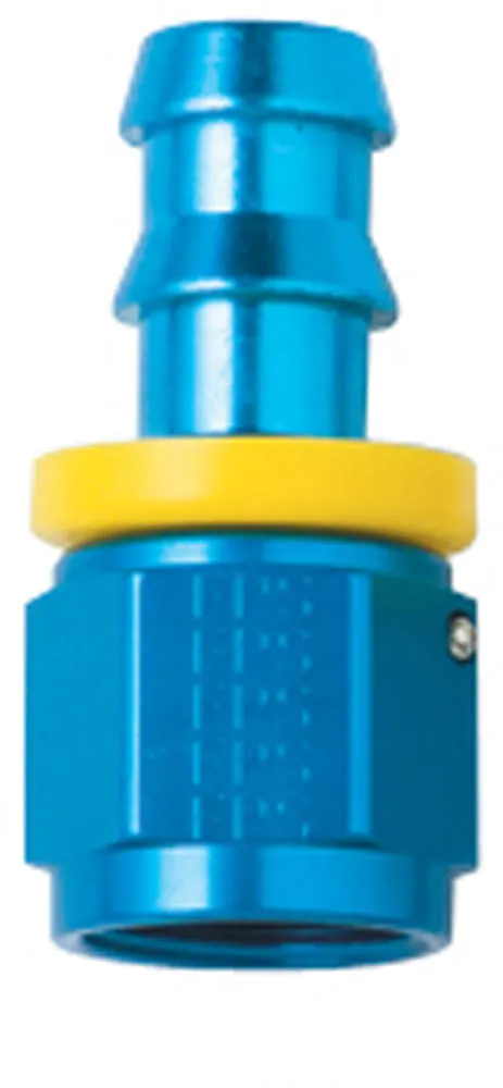 FRAGOLA Hose Fitting #16 Str Push Lock 200116