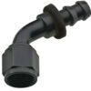 FRAGOLA Hose Fitting #j8 60 Deg Push Lock Black 206008-BL